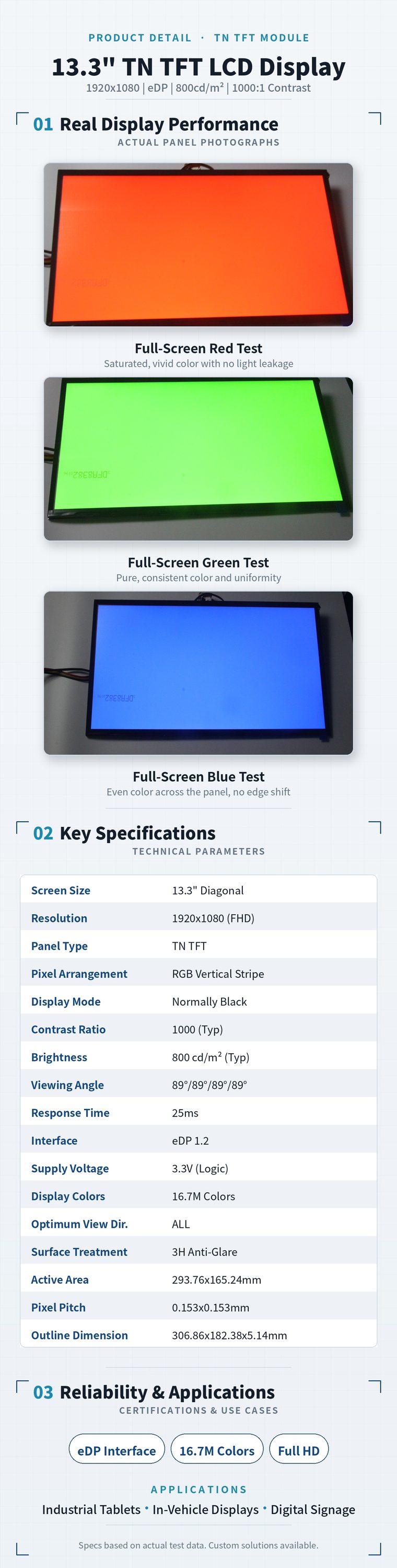 YC133LCE30-A54 full spec sheet